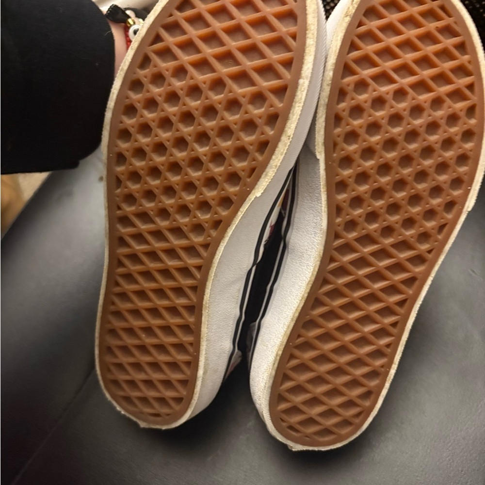 Vans Colorful Checkered Slip-On Shoes - Picture 5 of 6